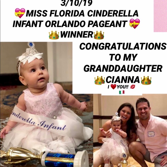 @SOULCRUSHER716 Other - 👑MISS FLORIDA CINDERELLA INFANT ORLANDO👑CIANNA💝